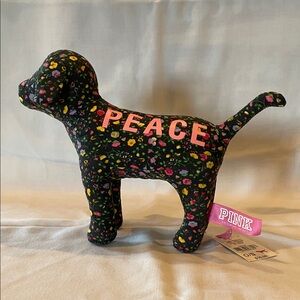 PINK Victoria's Secret Floral Peace Dog